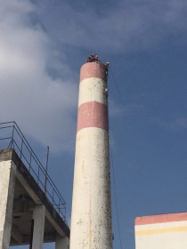 砖烟囱拆除
