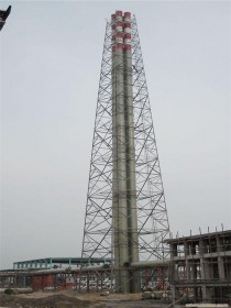 不锈钢烟囱的新建