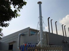 50M不锈钢烟囱新建