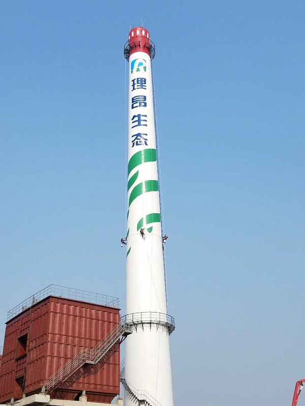 烟囱美化验收工作重点油漆图层检查