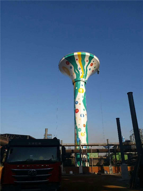 烟囱美化施工